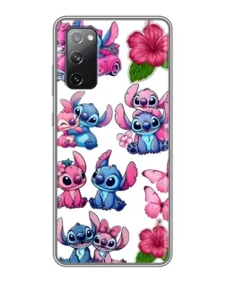 Чохол для Samsung Galaxy S20 FE з картинкою «Стікери Stitch та Angel»