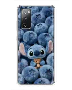Чохол для Samsung Galaxy S20 FE з картинкою «Стіч та лохина»