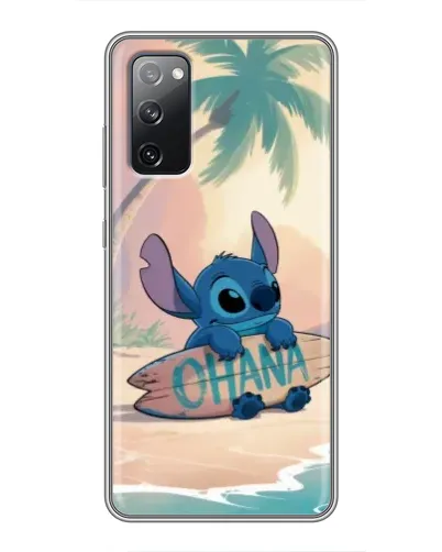 Чохол для Samsung Galaxy S20 FE з картинкою «Стіч на серфі»