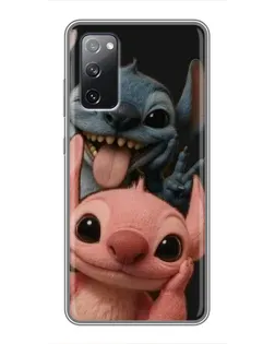 Чохол для Samsung Galaxy S20 FE з картинкою «Стіч та Ангел»