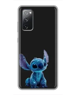 Чохол для Samsung Galaxy S20 FE з картинкою «Стіч на чорному»