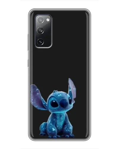 Чохол для Samsung Galaxy S20 FE з картинкою «Стіч на чорному»