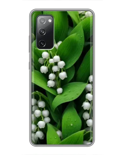 Чехол для Samsung Galaxy S20 FE с картинкой «Ландыши в зелени»