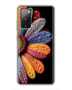 Чехол для Samsung Galaxy S20 FE с картинкой «Радужный цветок» Чехол для Samsung Galaxy S20 FE с картинкой «Радужный цветок»