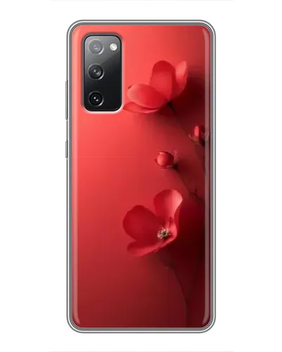 Чехол для Samsung Galaxy S20 FE с картинкой «Маковые соцветия»
