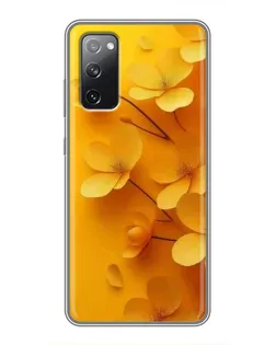 Чехол для Samsung Galaxy S20 FE с картинкой «Золотые лепестки» Чехол для Samsung Galaxy S20 FE с картинкой «Золотые лепестки»