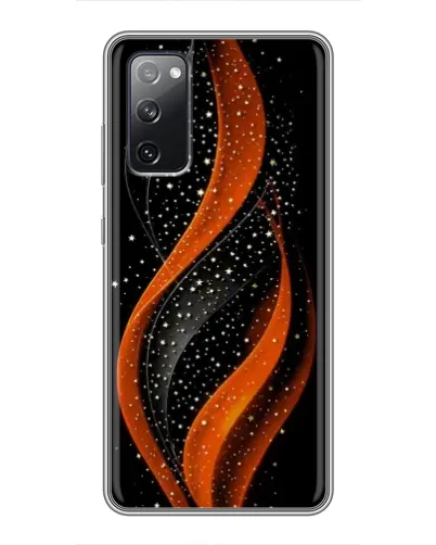 Чехол для Samsung Galaxy S20 FE с картинкой «Огненная звездная волна»