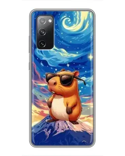 Чехол для Samsung Galaxy S20 FE с картинкой «Капибара Ван Гога»