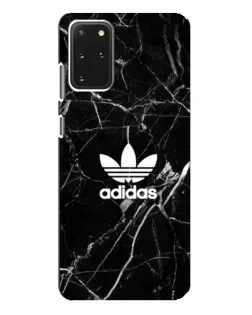 Чехол для Samsung Galaxy S20 Plus с картинкой «Белый мрамор Adidas»