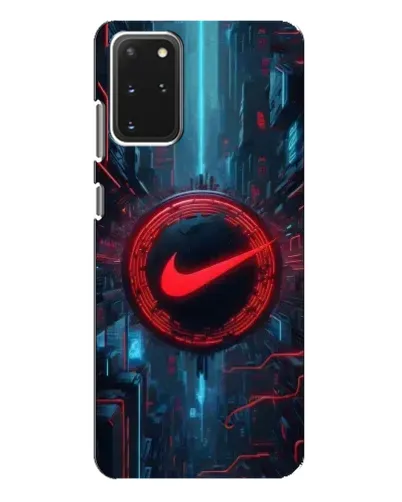 Чехол для Samsung Galaxy S20 Plus с картинкой «Техногенный стиль Nike» Чехол для Samsung Galaxy S20 Plus с картинкой «Техногенный стиль Nike»