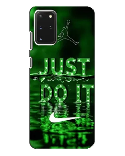 Чехол для Samsung Galaxy S20 Plus с картинкой «Зеленый неоновый Nike» Чехол для Samsung Galaxy S20 Plus с картинкой «Зеленый неоновый Nike»