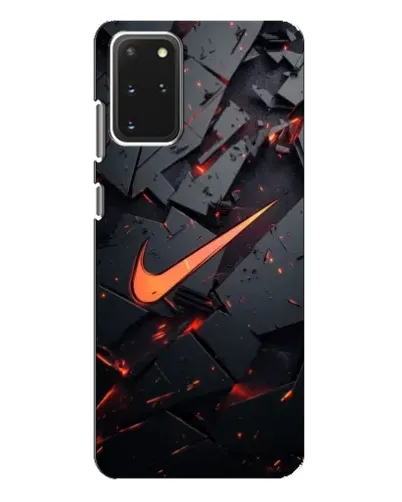 Чехол для Samsung Galaxy S20 Plus с картинкой «Nike — эффект разломов» Чехол для Samsung Galaxy S20 Plus с картинкой «Nike — эффект разломов»