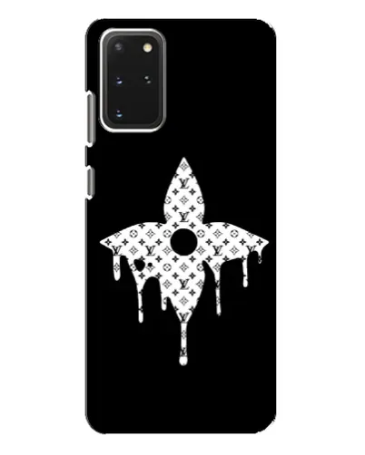 Чехол для Samsung Galaxy S20 Plus с картинкой «Цветочная монограмма»