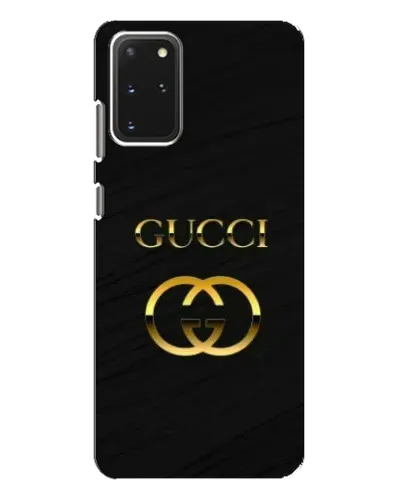 Чехол для Samsung Galaxy S20 Plus с картинкой «Золотой логотип Gucci»