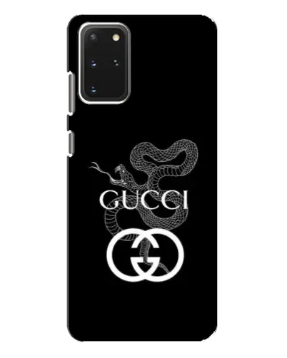 Чехол для Samsung Galaxy S20 Plus с картинкой «Gucci — серебряная змея»