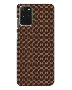Чехол для Samsung Galaxy S20 Plus с картинкой «Gucci — шоколадная сетка»