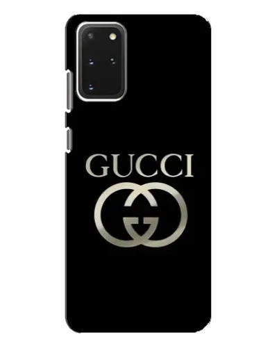 Чехол для Samsung Galaxy S20 Plus с картинкой «Gucci — золото на черном» Чехол для Samsung Galaxy S20 Plus с картинкой «Gucci — золото на черном»