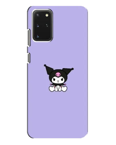 Чехол для Samsung Galaxy S20 Plus с картинкой «Kuromi — фиолетовый минимализм» Чехол для Samsung Galaxy S20 Plus с картинкой «Kuromi — фиолетовый минимализм»