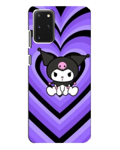 Чехол для Samsung Galaxy S20 Plus с картинкой «Kuromi и фиолетовые сердца» Чехол для Samsung Galaxy S20 Plus с картинкой «Kuromi и фиолетовые сердца»