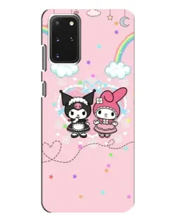 Чехол для Samsung Galaxy S20 Plus с картинкой «My Melody и Kuromi»