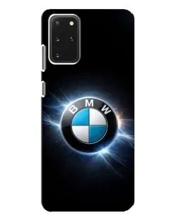 Чехол для Samsung Galaxy S20 Plus с картинкой «BMW — неоновое сияние»