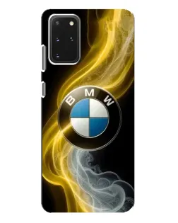 Чехол для Samsung Galaxy S20 Plus с картинкой «Золотистый дым BMW»