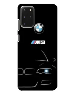 Чехол для Samsung Galaxy S20 Plus с картинкой «Минималистичный принт BMW M3»