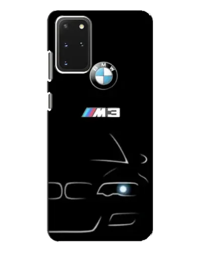 Чехол для Samsung Galaxy S20 Plus с картинкой «Минималистичный принт BMW M3» Чехол для Samsung Galaxy S20 Plus с картинкой «Минималистичный принт BMW M3»