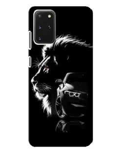 Чехол для Samsung Galaxy S20 Plus с картинкой «BMW и лев»
