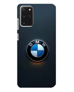 Чехол для Samsung Galaxy S20 Plus с картинкой «Логотип BMW — минимализм»