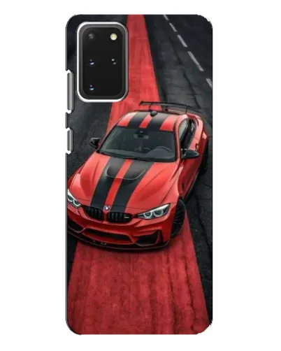 Чехол для Samsung Galaxy S20 Plus с картинкой «BMW на красной дорожке» Чехол для Samsung Galaxy S20 Plus с картинкой «BMW на красной дорожке»