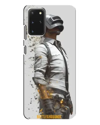 Чехол для Samsung Galaxy S20 Plus с картинкой «PUBG — боец в пыли» Чехол для Samsung Galaxy S20 Plus с картинкой «PUBG — боец в пыли»
