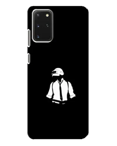 Чехол для Samsung Galaxy S20 Plus с картинкой «PUBG — белый шлем» Чехол для Samsung Galaxy S20 Plus с картинкой «PUBG — белый шлем»