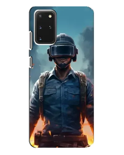 Чехол для Samsung Galaxy S20 Plus с картинкой «PUBG — реалистичный герой» Чехол для Samsung Galaxy S20 Plus с картинкой «PUBG — реалистичный герой»