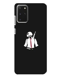 Чехол для Samsung Galaxy S20 Plus с картинкой «PUBG — силуэт воина»