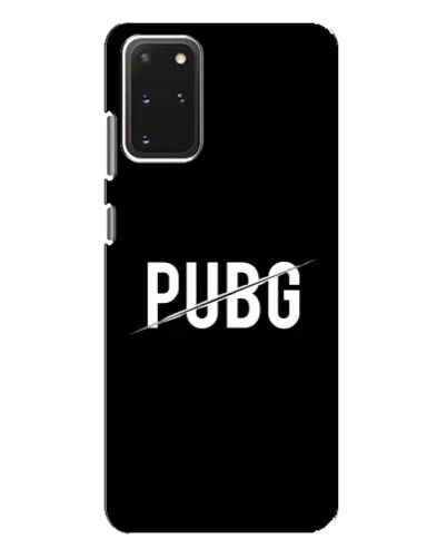 Чехол для Samsung Galaxy S20 Plus с картинкой «PUBG — белый логотип» Чехол для Samsung Galaxy S20 Plus с картинкой «PUBG — белый логотип»