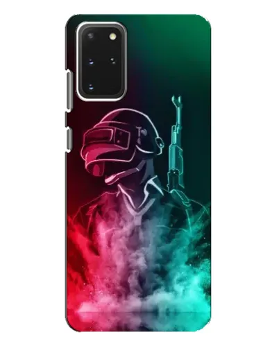 Чехол для Samsung Galaxy S20 Plus с картинкой «PUBG — огненный воин» Чехол для Samsung Galaxy S20 Plus с картинкой «PUBG — огненный воин»