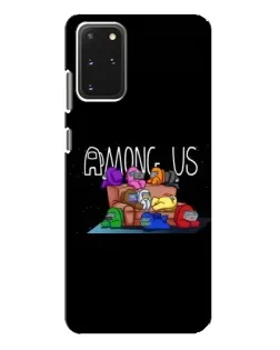 Чехол для Samsung Galaxy S20 Plus с картинкой «Логотип Among Us»
