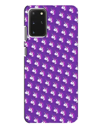 Чехол для Samsung Galaxy S20 Plus с картинкой «Единороги на фиолетовом» Чехол для Samsung Galaxy S20 Plus с картинкой «Единороги на фиолетовом»