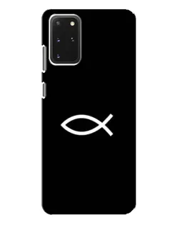 Чохол для Samsung Galaxy S20 Plus з картинкою «Символ риби Jesus»