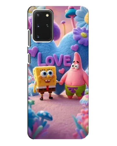 Чехол для Samsung Galaxy S20 Plus с картинкой «Губка Боб Патрик»