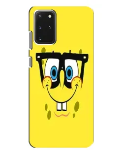Чехол для Samsung Galaxy S20 Plus с картинкой «Минималистичный Спанч Боб»