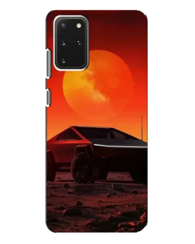 Чехол для Samsung Galaxy S20 Plus с картинкой «Cybertruck на Марсе» Чехол для Samsung Galaxy S20 Plus с картинкой «Cybertruck на Марсе»