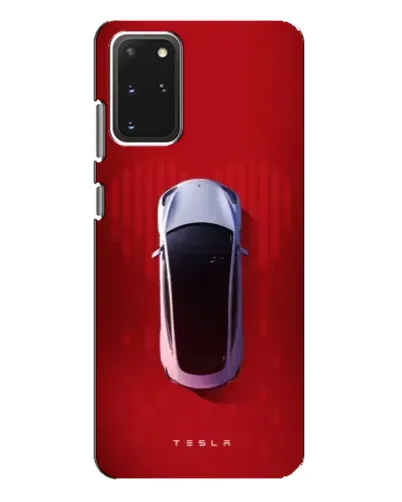 Чехол для Samsung Galaxy S20 Plus с картинкой «Tesla Top View» Чехол для Samsung Galaxy S20 Plus с картинкой «Tesla Top View»