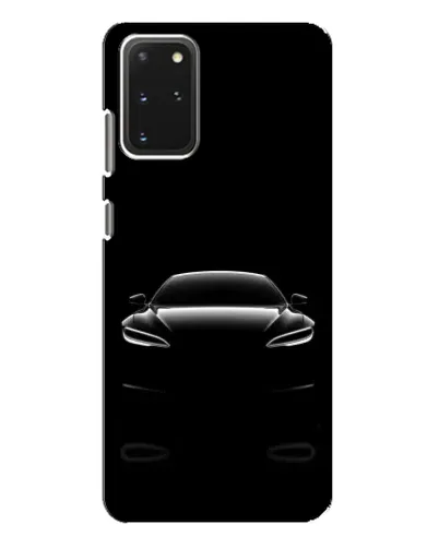 Чехол для Samsung Galaxy S20 Plus с картинкой «Силуэт Tesla Night» Чехол для Samsung Galaxy S20 Plus с картинкой «Силуэт Tesla Night»