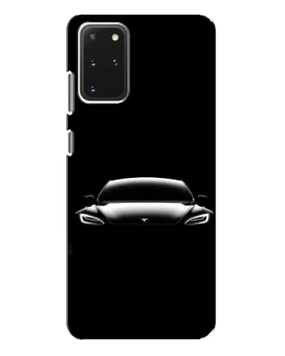 Чехол для Samsung Galaxy S20 Plus с картинкой «Фары Tesla Night» Чехол для Samsung Galaxy S20 Plus с картинкой «Фары Tesla Night»