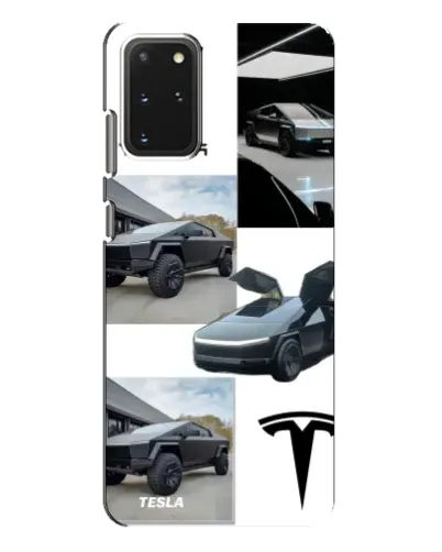 Чехол для Samsung Galaxy S20 Plus с картинкой «Коллаж Cybertruck Tesla» Чехол для Samsung Galaxy S20 Plus с картинкой «Коллаж Cybertruck Tesla»