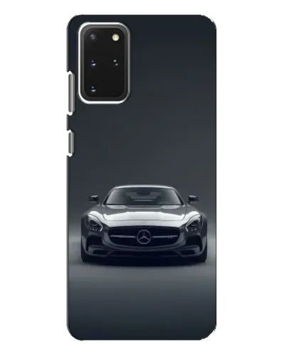 Чехол для Samsung Galaxy S20 Plus с картинкой «Mercedes на черном» Чехол для Samsung Galaxy S20 Plus с картинкой «Mercedes на черном»
