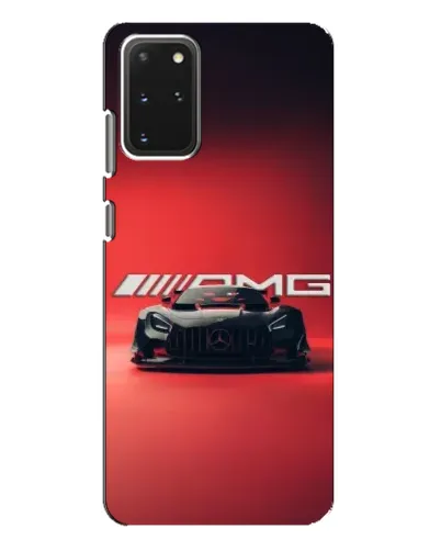 Чехол для Samsung Galaxy S20 Plus с картинкой «Mercedes AMG — красная линия» Чехол для Samsung Galaxy S20 Plus с картинкой «Mercedes AMG — красная линия»