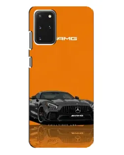 Чехол для Samsung Galaxy S20 Plus с картинкой «Оранжевый Mercedes AMG»